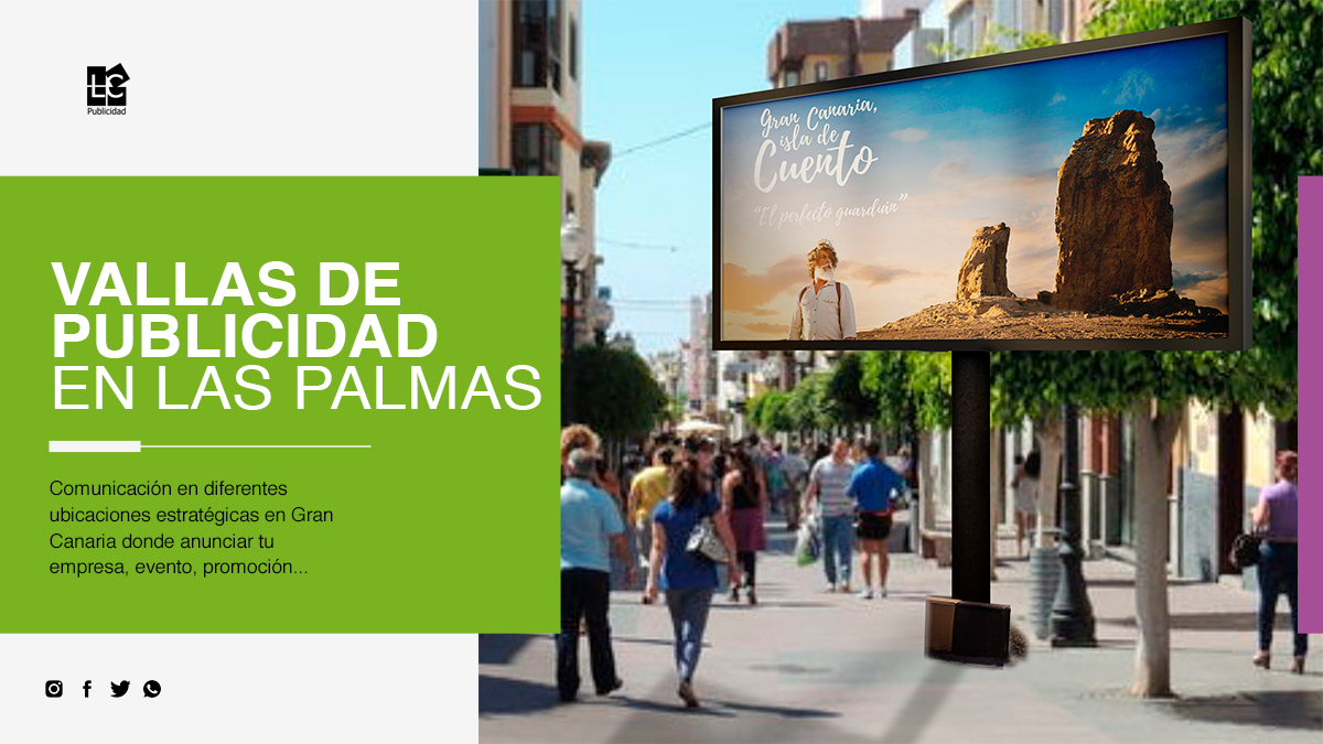 opción primavera Fabricante Impresión de Vallas de Publicidad en Las Palmas - LC Publicidad
